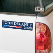 ジョンDelaney 2020年 バンパーステッカー (トラック上)
