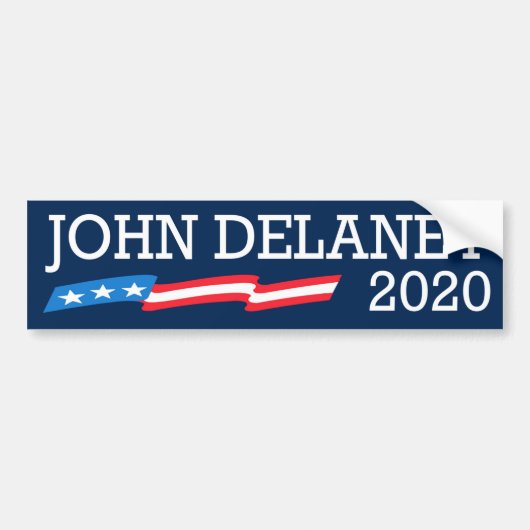 ジョンDelaney 2020年 バンパーステッカー (正面)