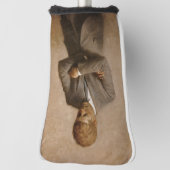 ジョンFケネディ公式ポートレート ゴルフヘッドカバー (回転90)