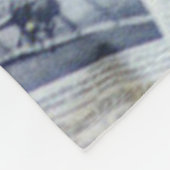 ジョンFケネディ喫煙 フリースブランケット (角)