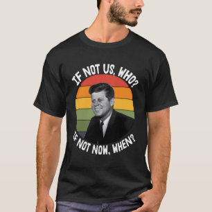 ジョンFケネディ引用文レトロヴィンテージJfk Tシャツ