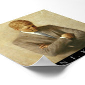 ジョンF.ケネディポートレートオンキャンバス ポスター (角)