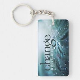 ジョンF.ケネディ感動的引用文「変化」 キーホルダー