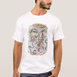 ジョンFlamsteed著「地図書Coelestis」からのプレート27、 Tシャツ