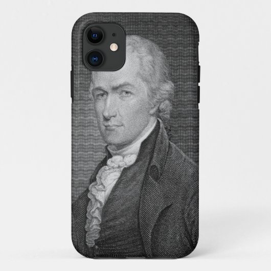 ジョンFr著刻まれるアレクサンダー・ハミルトン(1757-1804年) Case-Mate iPhoneケース (裏面)