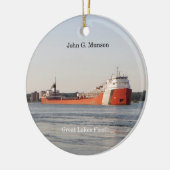 ジョンGマンソンオーナメント セラミックオーナメント (左)