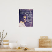 ジョンGレイク引用文ポスター ポスター (キッチン)