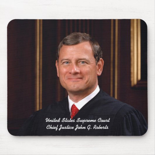 ジョンG.ロバーツ裁判長 マウスパッド (正面)
