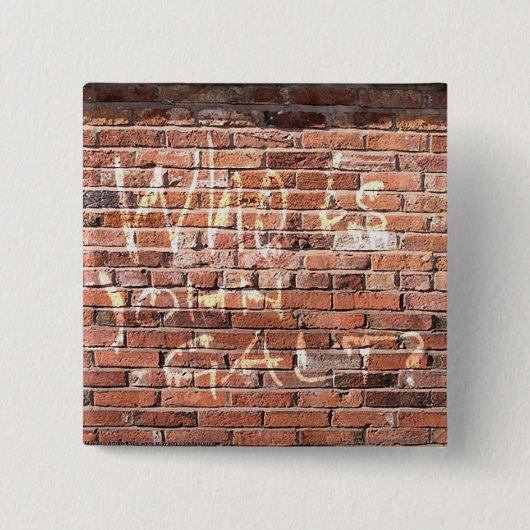 ジョンGaltの正方形ピン 缶バッジ (正面)