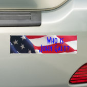 ジョンGaltはだれであるか バンパーステッカー (車上)