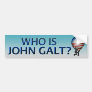 ジョンGaltはだれですか。 バンパーステッカー