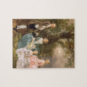 ジョンGravenorおよび彼らの娘、Eliz氏および夫人 ジグソーパズル (横)