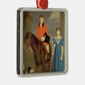 ジョンGubbinsニュートンおよび彼の姉妹メリー1832-33年( メタルオーナメント (右)