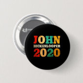 ジョンHickenlooper 2020年 缶バッジ (正面&裏面)