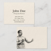 ジョンL.サリバンのテレホンカード コーリングカード (正面/裏面)