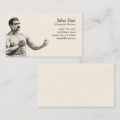 ジョンL.サリバンの名刺 名刺 (正面/裏面)