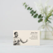 ジョンL.サリバンの名刺 名刺 (スタンド正面)