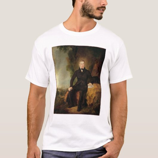 ジョンLoudon McAdamのポートレート Tシャツ (正面)