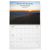 ジョンMuirの博物学者は12か月のカレンダーを引用します カレンダー (3月 2026)