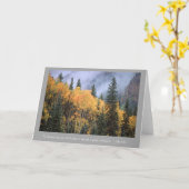 ジョンMuirの引用文の金《植物》アスペン カード (黄色い花)