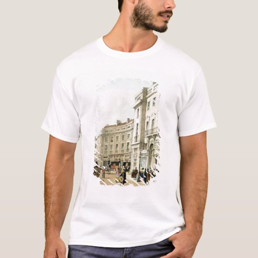 ジョンNashの延長摂政の任にあるサーカスの西部の側面 Tシャツ (正面)