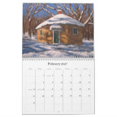 ジョンPompeoのカレンダーの印象派の芸術 カレンダー (2月 2027)