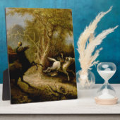 ジョンQuidor伝説の眠い中空ヘッドレスホース フォトプラーク (側面)