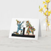 ジョンR. Neill著Ozのパッチワークの女の子 カード (黄色い花)