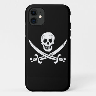 ジョンRackham (さらさジャック)の海賊旗の海賊旗 iPhone 11 ケース