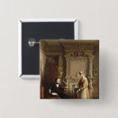 ジョンSheepshanksおよび彼の女中 缶バッジ (正面&裏面)