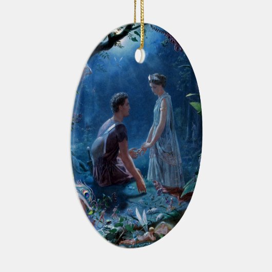 ジョンSimmons: 真夏の夜の夢 セラミックオーナメント (右)