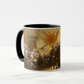 ジョンTrumbullのマグによる独立宣言 マグカップ (正面左)