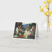 ジョンWウォーターハウス – サンセシリア(1895) カード (黄色い花)