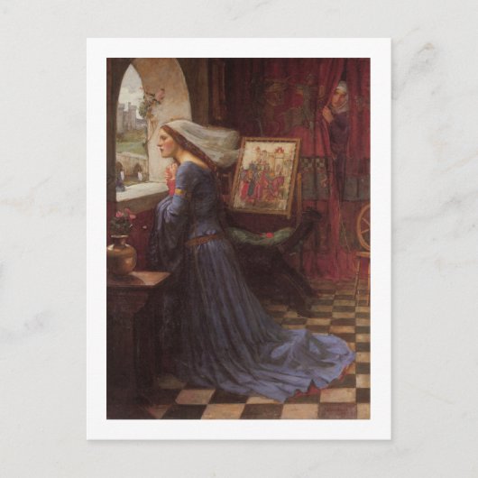 ジョンWウォーターハウス – フェアロザムンド（1917年） ポストカード (正面)