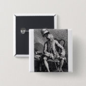 ジョンWilkes 1763年 缶バッジ (正面&裏面)