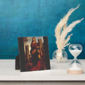 ジョヴァンニ・アントニオ・ボルトラフィオによる聖バルバラ フォトプラーク (インサイチュ)