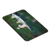 ジョヴェルニークロード・モネのノルウェーのボートで マグネット (右側)