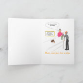 ジョーおもしろいク誕生日カード名前を前に追加 カード (内部)