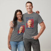 ジョーおもしろいバイデン氏が父メリーの日の4日目を輝いた Tシャツ (ユニセックス)