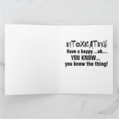 ジョーおもしろいバイデン氏は臭いとても良い誕生日カード カード (内部)