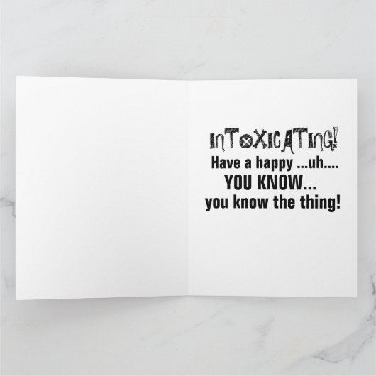 ジョーおもしろいバイデン氏は臭いとても良い誕生日カード カード (内部)