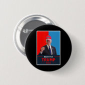 ジョーおもしろいバイデン氏トランプ2024選挙衣服A Tru 缶バッジ (正面&裏面)