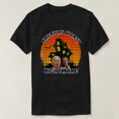 ジョーおもしろいバイデン氏ハロウィンカマラハリスアメリカスN Tシャツ (デザイン正面)