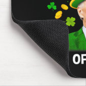 ジョーおもしろいバイデン氏メリーSt patricks day4th Of Easte マウスパッド (コーナー)