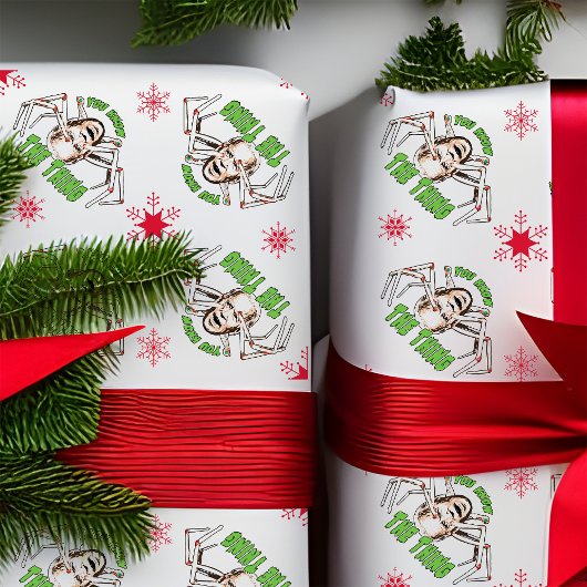 ジョーおもしろいバイデン氏君は政治上のユーモアを知っている ラッピングペーパー