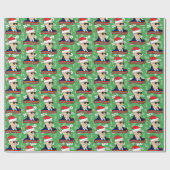 ジョーおもしろいバイデン氏・クリスマス社長グリーンホー ラッピングペーパー (フラット)