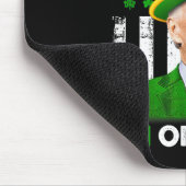ジョーおもしろいバイデン氏St patricks dayハッピー4日7月 マウスパッド (コーナー)
