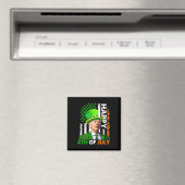 ジョーおもしろいバイデン氏St patricks dayハッピー4日7月 マグネット (インサイチュ (食洗機))