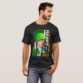 ジョーおもしろいバイデン氏St patricks dayハッピー4日7月 Tシャツ (正面フル)