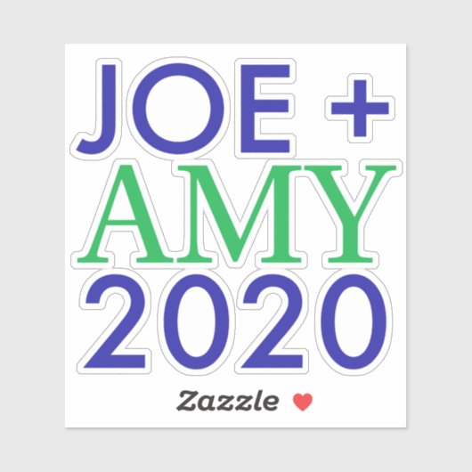 ジョーとエイミー2020ビニールステッカー シール (シート)